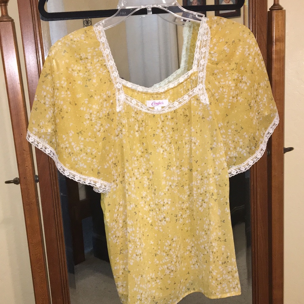 Sheer blouse
